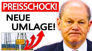 UNGLAUBLICH💥STROMSCHOCK Scholz Habeck und Lindner treiben die Preise in die Höhe [upl. by Nim]