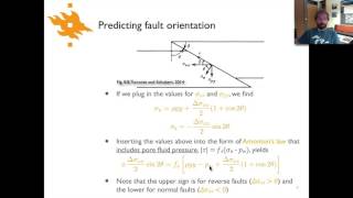 Geodynamics  Lecture 116 Predicting fault orientations [upl. by Gloriana]