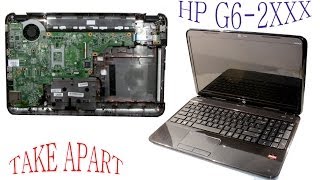 HP G62000 2013 2nd Generation  take apart and reassemble [upl. by Pacificia]