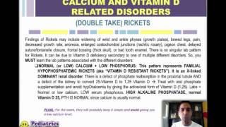 Rickets Symptoms Labs and Diagnosis  An Overview From Pediatrics Board Review [upl. by Inajna]