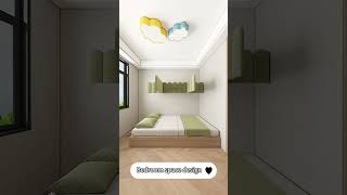 Small bedroom design  house design photo  Interior design  house design plan  house design ideas [upl. by Bright484]