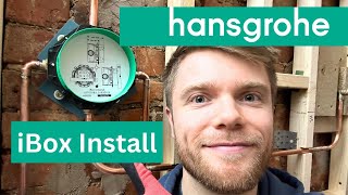 How to fit a Hansgrohe iBox Universal  Shower 1st Fix [upl. by Anila917]