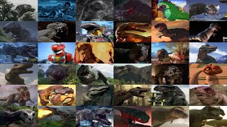 Evolution of TRex in Movies and TV Size ComparisonEdited [upl. by Aiuqet50]