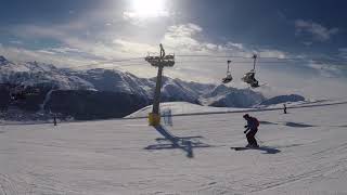 Skiing Livigno 2018 Go pro [upl. by Mariska]