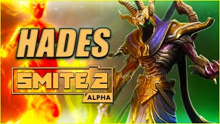 SMITE 2 ALPHA ► PRÉSENTATION HADES POUR BIEN DÉBUTER [upl. by Nayve]