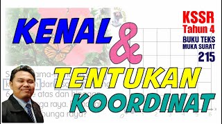 MATEMATIK SK  TAHUN 4  KENAL amp TENTUKAN KOORDINAT [upl. by Camella703]