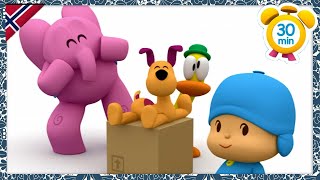 Pedagogiske Tegneserier for Barn  Hva er i boksen  POCOYO på Norsk  Tegnefilmer for barn [upl. by Freiman902]