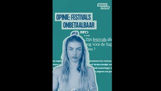 opinie  festivals zijn onbetaalbaar  nrc [upl. by Meer741]