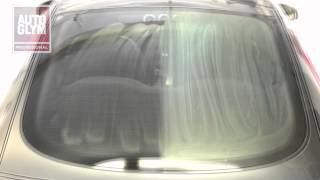 Autoglym Professional Glass Polish Cleaning Demonstration [upl. by Nacnud]