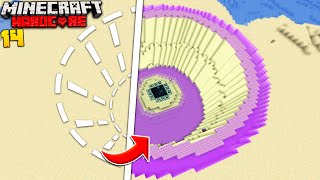 I Transformed The End Portal In Minecraft Hardcore [upl. by Ydospahr]