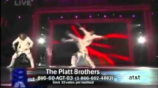 Americas Got Talent The Platt Brothers [upl. by Auqinot]