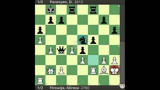 Firouzja Alireza vs Paravyan D  Titled Tue 26th Mar Early 2024 chessbuddies 🔴 TitledTuesday [upl. by Yaya]