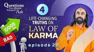 4 LifeChanging Truths of Law of Karma that Can Turn Your Bad Times into Good  Swami Mukundananda [upl. by Gawain]