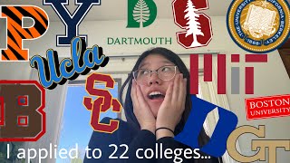 college decision reaction video 2024  ivies ucs stanford mit duke  more [upl. by Areem885]