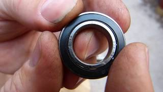 Bottom bracket bearing removal Campagnolo [upl. by Nivi380]