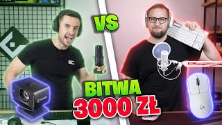 ZESTAW STREAMERA za 3000zł  Wielka BITWA ZESTAWÓW [upl. by Trellas]