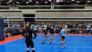 USA Volleyball Nationals Day 2 Top Select 12 Elite vs Mix LB 12 Rockstar [upl. by Neerbas]