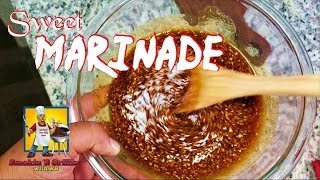 Rib Marinade  Sweet and Sticky Marinade [upl. by Bohman]