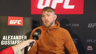 Alexander Gustafsson on Anthony Smith “It’s going to be very explosive” at UFC Stockholm [upl. by Alyad]