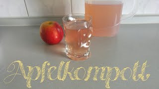 Russischer Kompott Apfelkompott Monsieur Cuisine Plus Thermomix Компот Saft Компот [upl. by Jeremiah436]