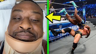 Big E Suffers Broken Neck On WWE SmackDown VIDEO [upl. by Yajiv]