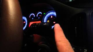 How to reset trip odometer Fiat 500L [upl. by Llebiram]