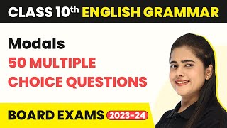 Modals MCQs 50 Solved 202223  Class 10 English Grammar MCQs 50 Solved 2022  2023 [upl. by Artapoelc944]