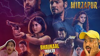 Mirzapur Season 3  Official Trailer Reaction Pankaj Tripathi Ali Fazal Shweta Tripathi Review [upl. by Telimay802]