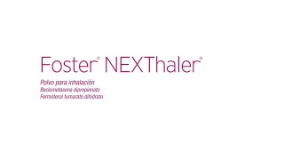 Instrucciones de uso del aerosol Foster Nexthaler [upl. by Zoie]