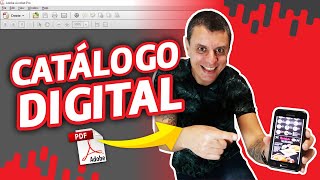 Como fazer um Catálogo Digital FACILMENTE em PDF 3 passos [upl. by Lierbag998]