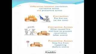 Correction Corrective Action and Preventive Action Defined Example [upl. by Burchett]