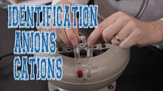 IDENTIFICATION OF ANIONS AND CATIONS PreLab  NYA General Chemistry [upl. by Deedahs]