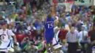 quotThe Biggest Shot Ever Made In Kansas Historyquot Mario Chalmers 3Pointer 5 Angles [upl. by Crespo]