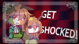 ★  Get Shocked meme  UK Constituent Counties  Ireland  Gacha x Countryhumans [upl. by Weissmann]