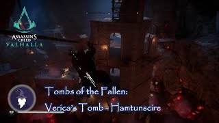 AC VALHALLA TOMBS OF THE FALLEN  VERICAS TOMB WALKTHROUGH  ARTIFACT LOCATION [upl. by Beuthel944]