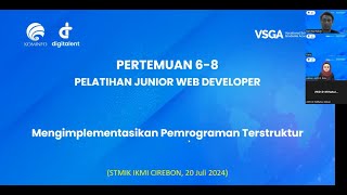 Pertemuan 6  Pelatihan JWD Junior Web Developer [upl. by Gusella522]