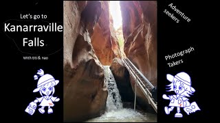 Kanarraville Falls Utah Slot Canyon Waterfalls Hidden Gem in Utah Hiking kanarraville waterfall [upl. by Painter407]