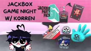 JACKBOX GAME NIGHT W KORREN [upl. by Natale]