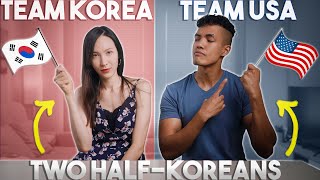 Team KOREA or USA Choosing Sides as HalfKoreans in Sports [upl. by Eerahs]