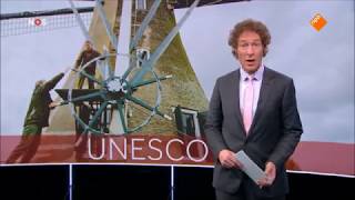 Molenaars Ambacht op de lijst van immaterieel cultureel erfgoed van Unesco NOS Journaal [upl. by Nodlehs163]