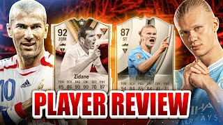 EA FC 24 HAALAND BEATS und ZIDANE BABY DYNASTIES Player Review [upl. by Derwin368]