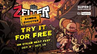 Zelter Zombie Zhooter teaser  Steam Next Fest October 2023 [upl. by Aseuqram]