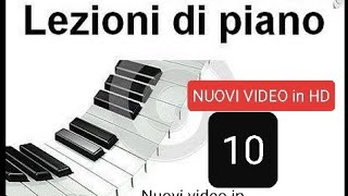 Lezione di piano 10 bis  Gli accordi e i gradi di una scala [upl. by Anihsat]