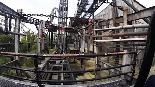 SAW THORPE PARK  FRONT SEAT POV [upl. by Nna140]