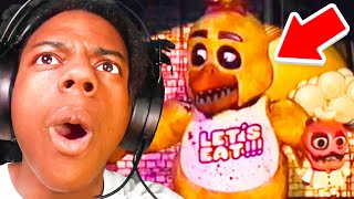 iShowSpeed Reacts To REAL FNAF Tapes DARK [upl. by Ewer]