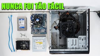 APRENDA A MONTAR UM PC GAMER OU DE ESCRITÓRIO COMPLETAMENTE [upl. by Garling]