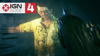 Batman Arkham Knight  Riddlers Revenge Walkthrough Numeracy 101 Part Four [upl. by Ailicec]