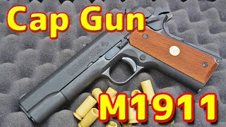 Cap Gun M1911 Colt MKⅣ series70 Taniokoba Japanese Toy Gun [upl. by Nason278]