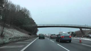 Driving On The M5 From J4 Birmingham SW To J3 Birmingham West amp Central England [upl. by Schick]