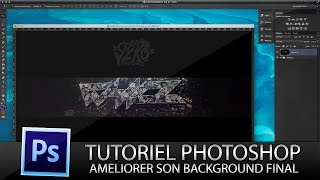 FR Tuto Photoshop  Améliorer son background YouTube [upl. by Kussell689]